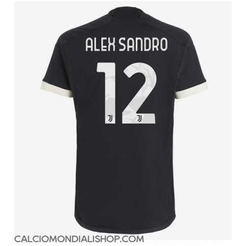 Maglie da calcio Juventus Alex Sandro #12 Terza Maglia 2023-24 Manica Corta